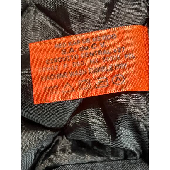 Red Kap Jacket Large RARE 7-Up Snapple 90s Promo Uniform Quilted Workwear - Picture 4 of 10